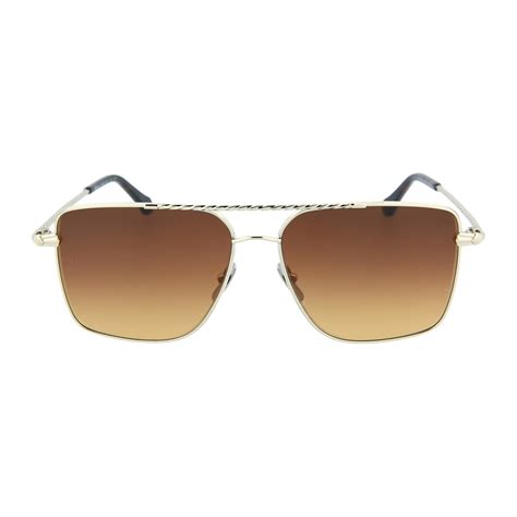 elegante men's square sunglasses.